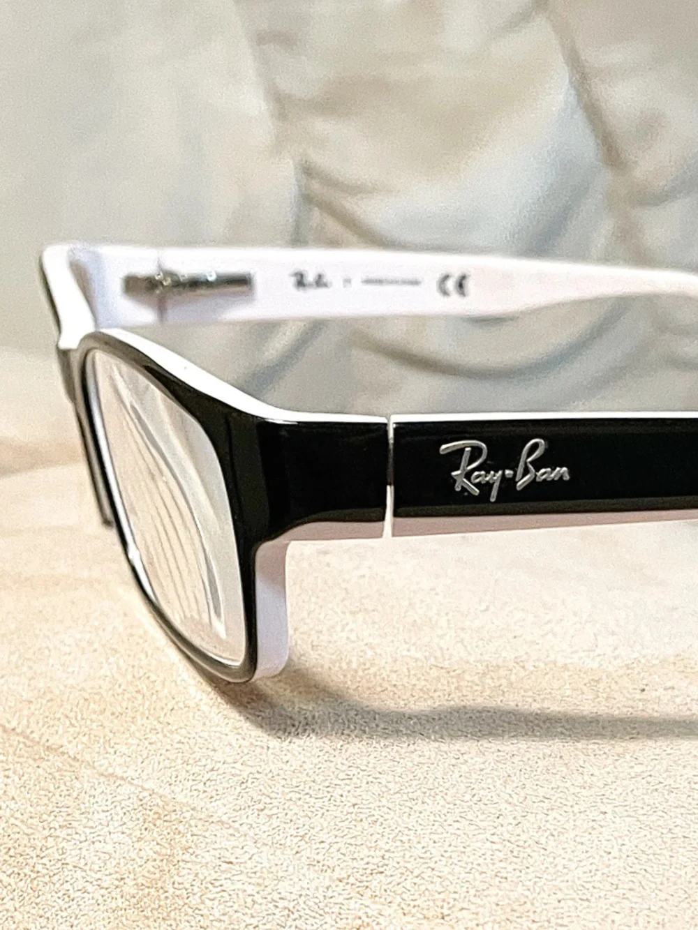 Ray-Ban Eyeglasses - Black White - RB 5114 2097 - 52-16-135 with Ray-Ban case